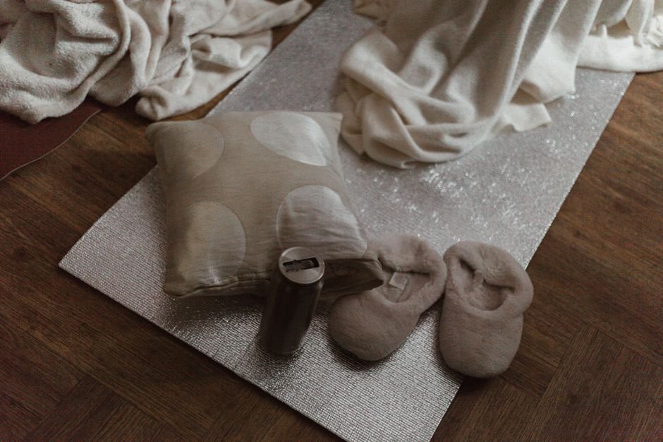 Faux Fur Throw Blanket — cozy home