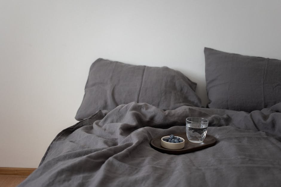Linen Duvet Cover Set — cozy home