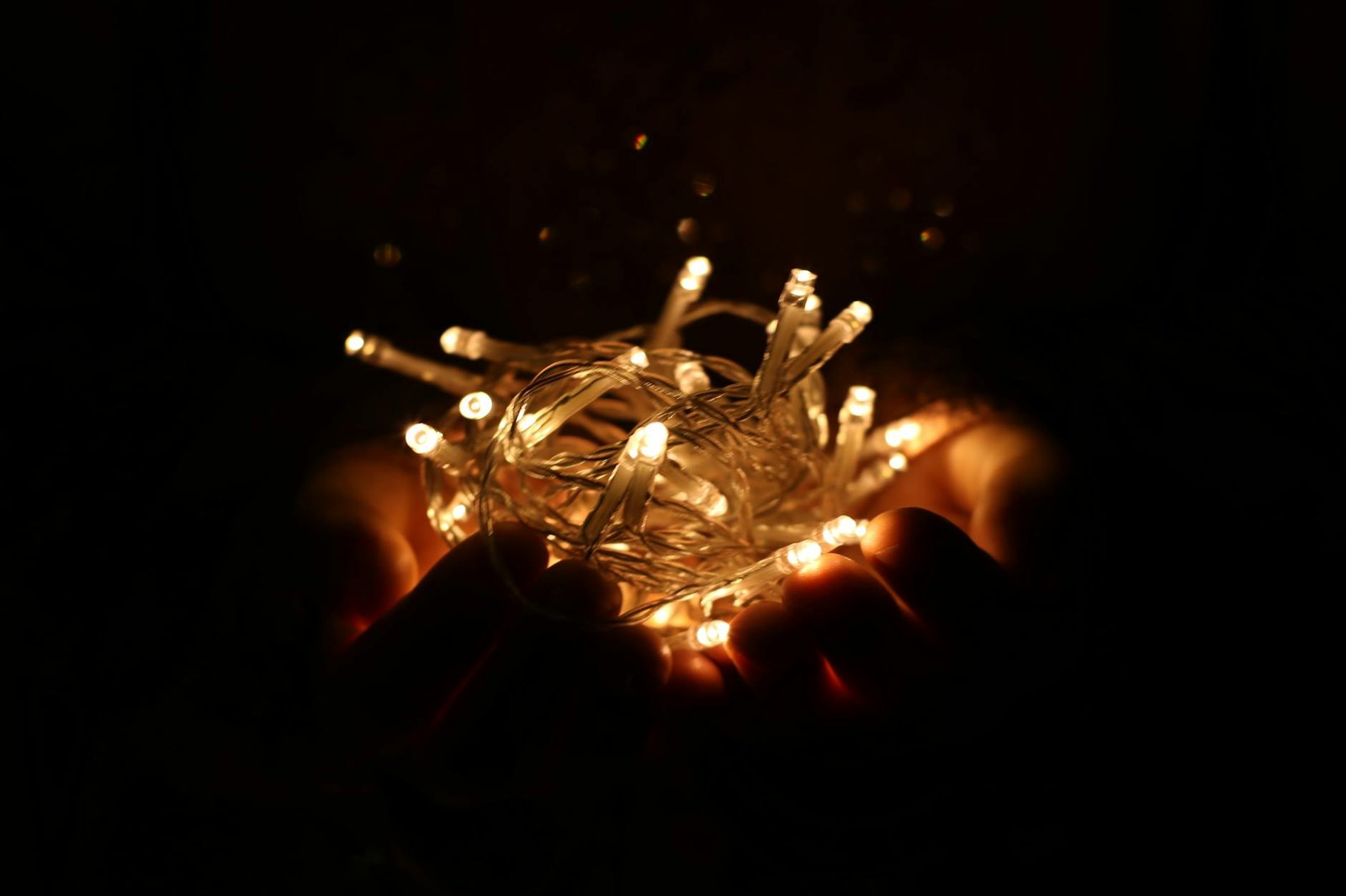 LED Fairy String Lights — cozy home