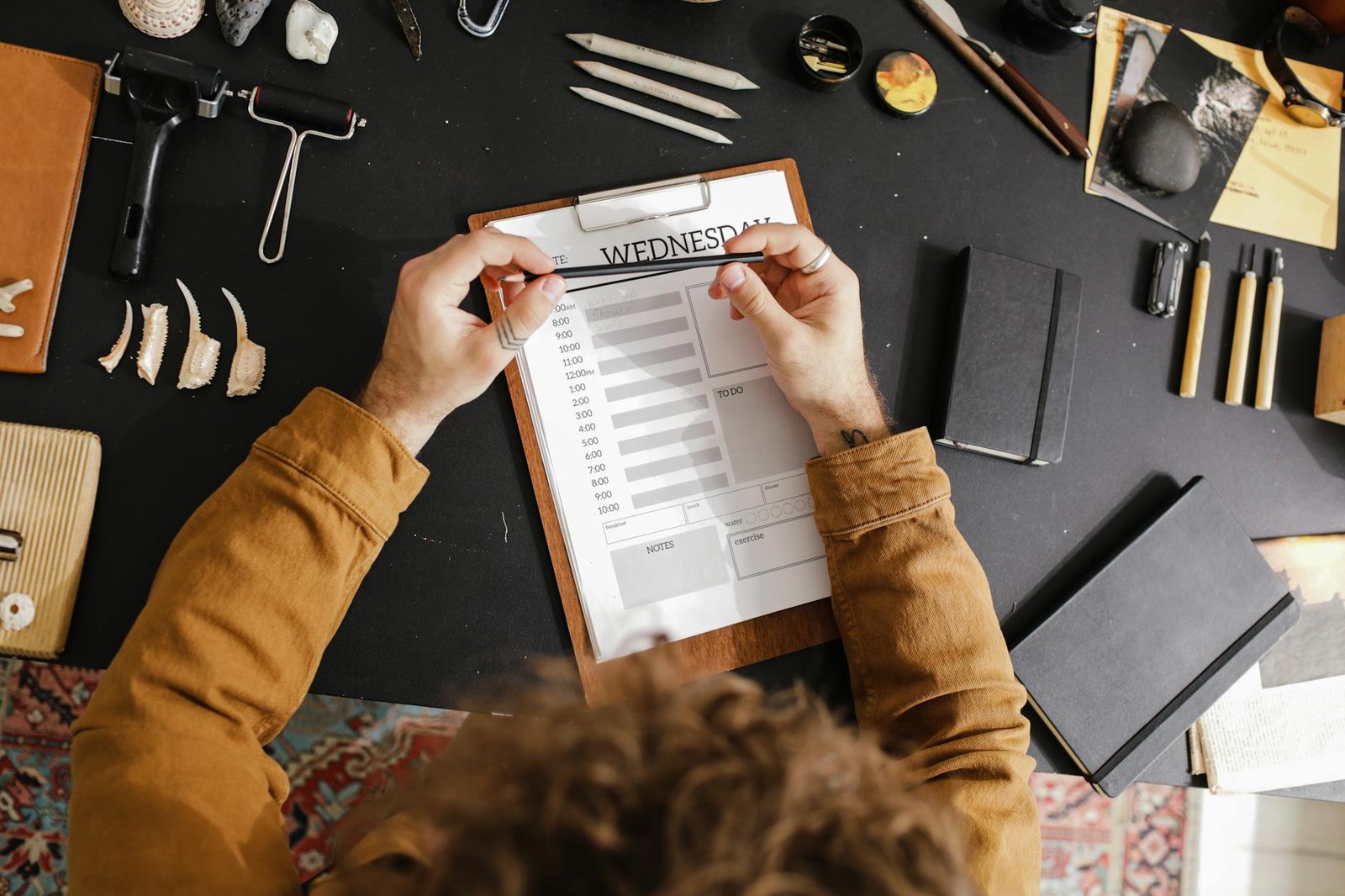 Mesh Desk Organiser Set — cozy home