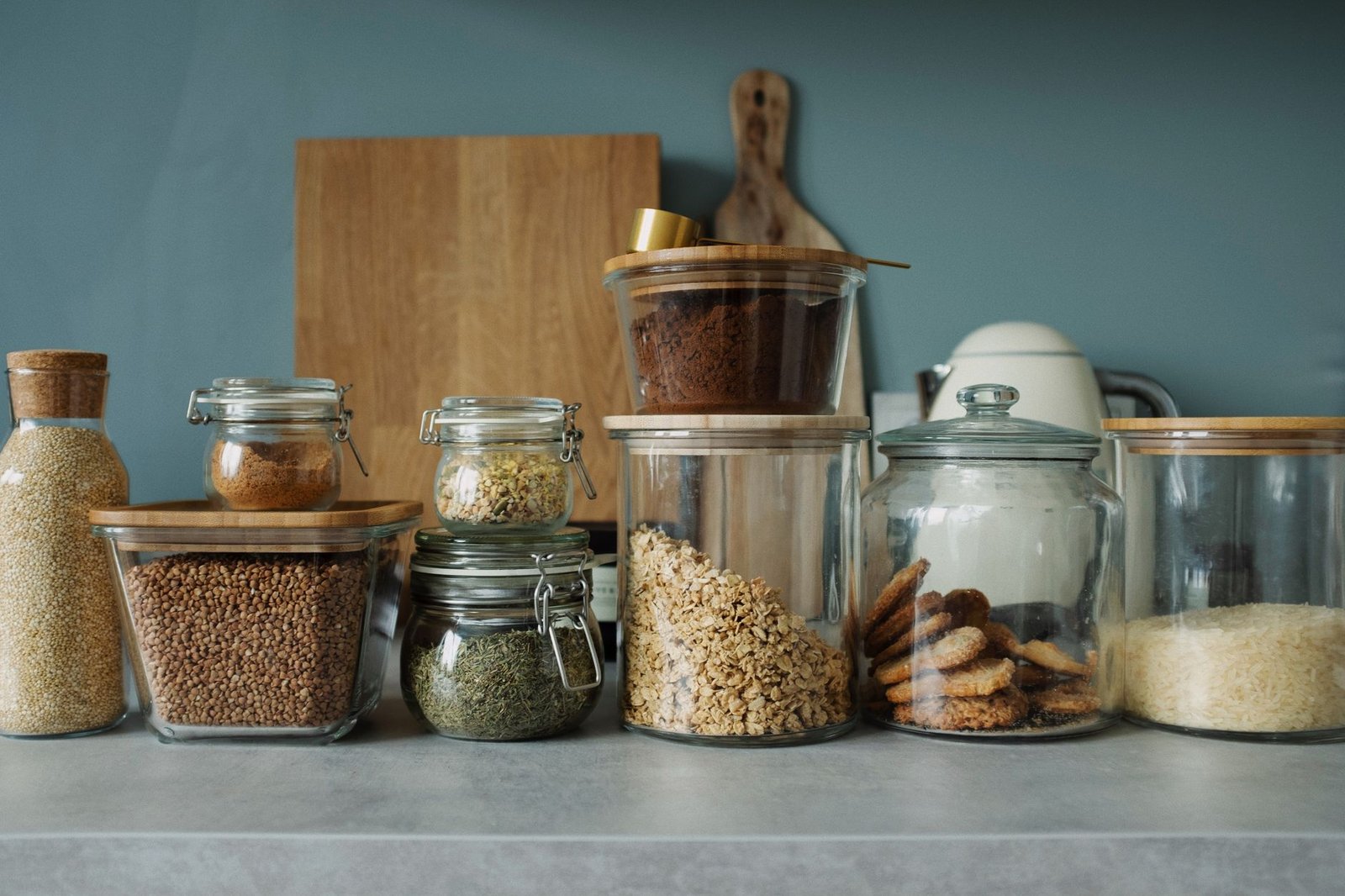 Lazy Susan turntable for kitchen pantry organisation — cozy home