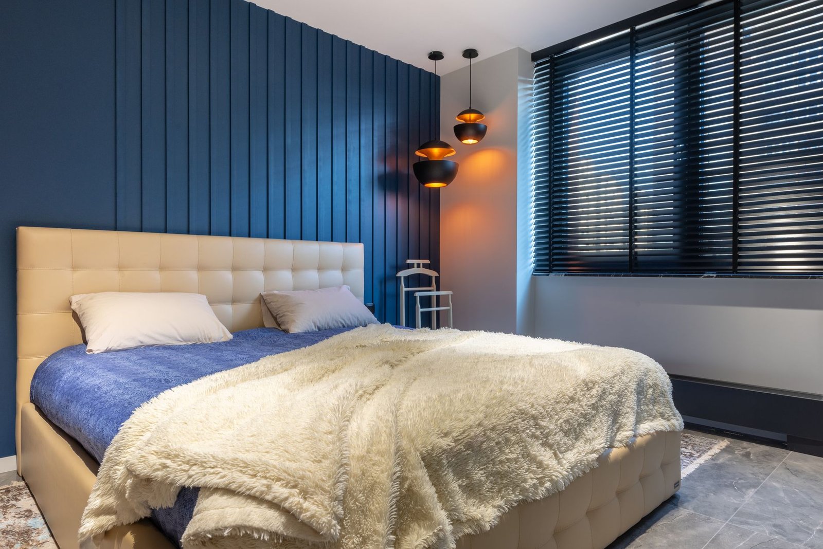 Blackout Curtains Eyelet bedroom — cozy home