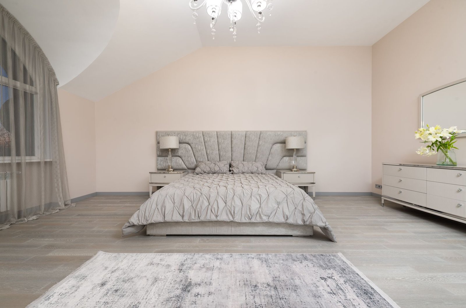 Bedside Runner Rug bedroom — cozy home