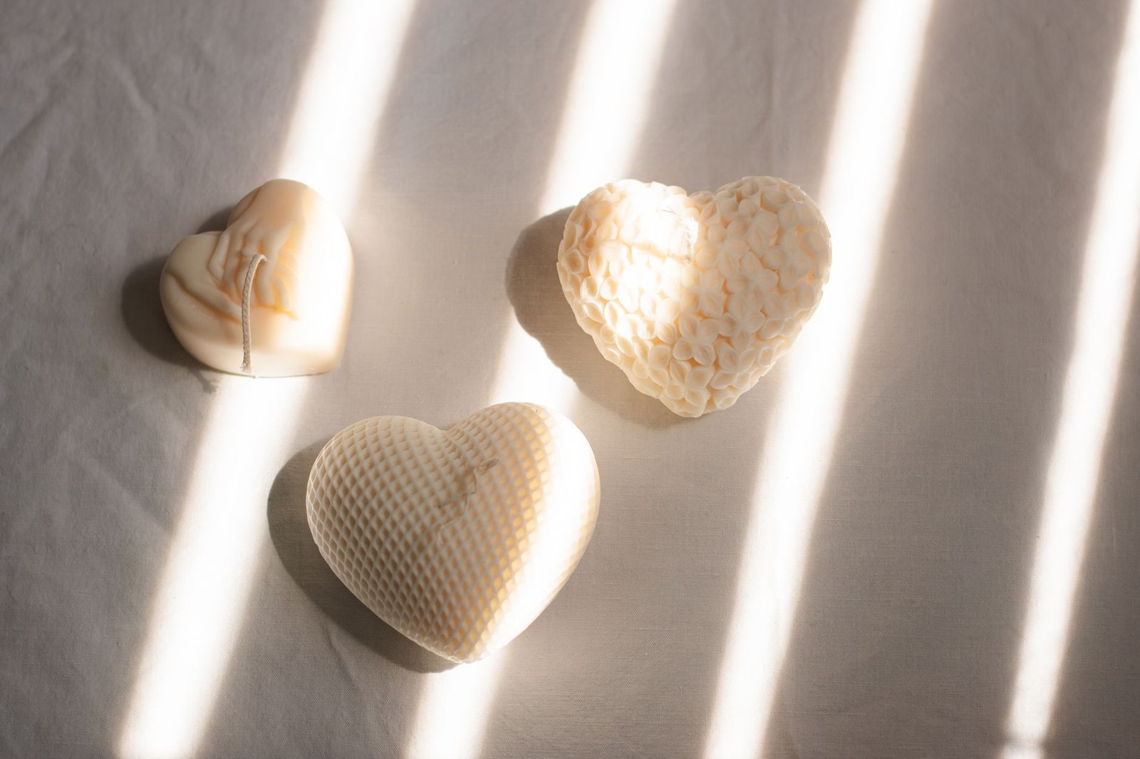 Soy Wax Candle Set of 3 bedroom — cozy home