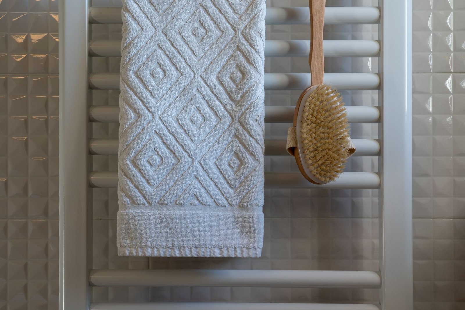 Cotton Luxury Towel Set bathroom upgrades — cozy home