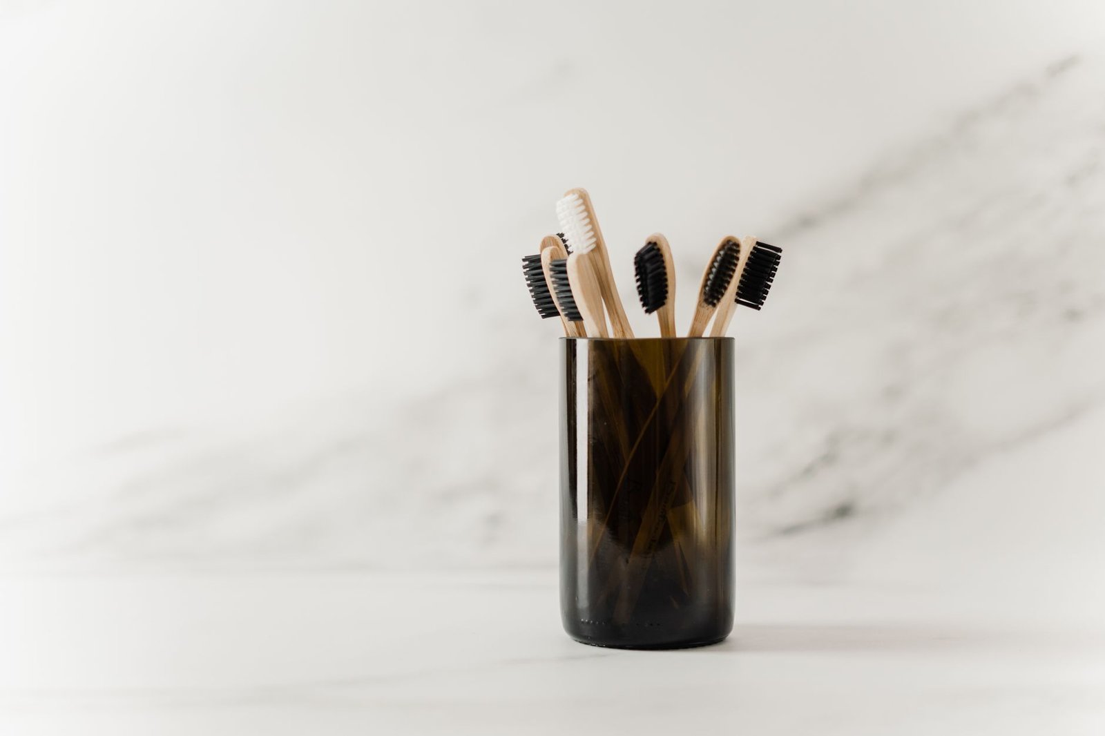 Bamboo Toothbrush Holder bathroom upgrades — cozy home