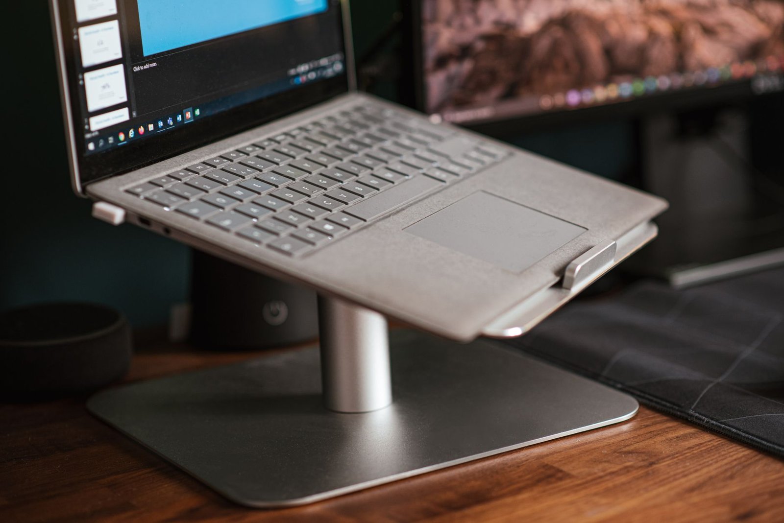 Aluminium Laptop Stand Storage home office — cozy home
